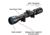 Simmons 22 MAG Rimfire Rifle Scope, 3-9x32mm, 1 inch Tube, Second Focal Plane, Truplex Reticle, Black w/ Rings, 511039, EDEMO8
