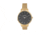 Simplify The 5800 Mesh Bracelet Watch, Gold/Black, SIM5803