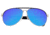 Sixty One Sunglasses Wreck Polarized Sunglasses - Unisex, Silver/Blue, One Size, SIXS107SL