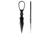 Skallywag Tactical D2 Dagger Fixed Blade Knife, 2.5, D2, Dagger Blade, Black, D2 Dagger-Black