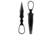 Skallywag Tactical D2 Dagger Fixed Blade Knife, 2.5, D2, Dagger Blade, Black, D2 Dagger-Black