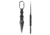 Skallywag Tactical Guardian Fixed Blade Knife, 4 in, D2, Dagger Blade, G10 Handle, Black, Guardian-Black
