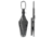 Skallywag Tactical Guardian Fixed Blade Knife, 4 in, D2, Dagger Blade, G10 Handle, Black, Guardian-Black