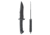 Skallywag Tactical Riptide Spear Point Fixed Blade Knife, 6.35 in, D2, Spear Point Blade, G10 Handle, Black, Riptide Spear Point-Black