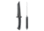 Skallywag Tactical Riptide Tanto Fixed Blade Knife, 6.35 in, D2, Tanto Blade, G10 Handle, Black, Riptide Tanto-Black