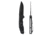 Skallywag Tactical Sentrax Folding Knife, 3.25 in, 154CM, Drop Point Blade, G10/Stainless Steel Handle, Black, Sentrax