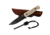 Skallywag Tactical Wanderer Fixed Blade Knife, 4.75 in, 154CM, Straight Back Blade, G10 Handle, Tan, Wanderer-Tan