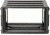 SKB Cases 6U Space Roto Molded Rack, Black, 24 in. X 24 in. X 15 in. 1SKB-R6U
