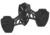 Skullhooker SKH-DSM-BLK Dual Shoulder Mount Mounting Kit Wall Mount Steel Black