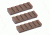 Slide Fire Solutions Rail Pack Includes Three 5 Slot Rail Sections 2.15 Inches Dark Earth