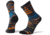 Smartwool Curated Mirrored Mirage Crew - Mens, Deep Navy, Large, SW010505092L