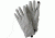 Smartwool NTS Micro 150 Glove-Pattern Silver Gray Heather-Large