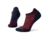 Smartwool PhD Run Light Elite Micro Socks - Womens, Bordeaux/Deep Navy, Medium, SW0SW210F11-M
