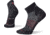 Smartwool Run Zero Cushion Ankle Socks - Mens, 001 Black, Medium, SW001653001M