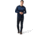 Smartwool Sparwood Stripe Crew - Mens, L14 Deep Navy Heather-Laguna Blue Heather, Small, SW016474L14S