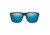 Smith Barra Sunglasses, Matte Black Frame, ChromaPop Polarized Blue Mirror Lens, 20126800360QG