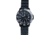 Smith&amp;Bradley Ltd. Sans-13 PVD Black-Coated 42mm Watch, Black Face/Black Rubber Band Sans-black-RBS