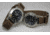 Smith&amp;Bradley Ltd. Sans-13 Stainless Steel 42mm Watch, Black-Silver Face/Coyote Tan NATO Band Sans-stainless-CTNATO