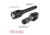 Smith &amp; Wesson Delta Force FS-10 LED Flashlight, 2100 Lumens, 4X CR123, Black 110046