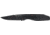 Smith &amp; Wesson Knife Special Ops Push Btn Auto 3.4 Folder Black W/Sfty, 1215357