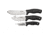Smith &amp; Wesson Ot Hunt Pack W/blk Sheath Fixed Blade Knives, Stainless Steel, Black, 1085935