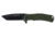 Smith &amp; Wesson Spring Assisted Folding Knife w/Bottle Opener, 3in, Stainless Steel, Tanto Blade, OD Green Polymer Handle, 1208879