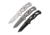 Smith &amp; Wesson SW CK404 Combo Pack Folding Knives, 2.25 in, 7Cr17MoV High Carbon Stainless Steel, 1085964
