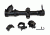 Sniper 1-4X28mm Rifle Scope QTA W/E, RGB Tri-Illumination Etched Horseshoe Glass Reticle w/ 5 in Eye relief, Black LT1-4x28LT
