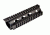 Sniper 2 Piece Drop In Quad Rail Handguard, 6.7 in Carbine Length w/ Extended Top Rail, Black, For .223 And 5.56, Fits 6.75 in To 7 in MQRSLX