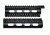 Sniper 2 Piece Drop In Quad Rail Handguard, 6.7 in Carbine Length w/ Extended Top Rail, Black, For .223 And 5.56, Fits 6.75 in To 7 in MQRSLX