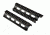 Sniper 2 Piece Drop In Quad Rail Handguard, 6.7 in Carbine Length w/ Extended Top Rail, Black, For .223 And 5.56, Fits 6.75 in To 7 in MQRSLX