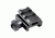 Sniper 2 Slot Low Profile Riser Tactical Rail Mount, Black MRSSL2