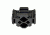 Sniper 2 Slot Riser Barrel Mount w/ Laser / Flashlight Mount, Black, Clamping Range: Diameter .51 in - .78 in MBR02