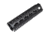 Sniper AR .308 2 Piece Drop-In Quad Rail Handguard, 8.75in, Round End Cap, DPMS Low Profile Pattern, Mid-Length, Black M38ML-A