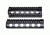 Sniper Two Piece Quad Handguard Rail Mount, Black MQRSL