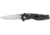 SOG Flash I Knife w/ PS Fold 2.5in. Steel Blade and GRN Handle, Satin Finish, Black FSA97-CP