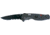 SOG Flash I Knife w/ PS Fold 2.5in. Steel Blade and GRN Handle, Hardcased BLK TiNi Finish, Black TFSA97-CP