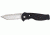 SOG Flash II Tanto Knife w/ SE Fold 3.5in. Steel Blade and GRN Handle, Satin Finish, Black FSAT8-CP