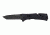 SOG Knives TF-27 Trident Mini Straight Tanto Black TiNi Folding Knife