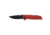 SOG Knives &amp; Tools Adventurer, Folding Knife, 3.5 in Drop Point Blade, 7.5 in Overall Length, 5Cr15MoV Steel Blade, Straight Edge, Satin Finish, Silver, Black Glass-Reinforced Nylon Handle, Thumb Stud Openers, Lock Back, SOG-13-11-08-43