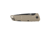 Sog SOG Adventurer LB Lock Back Knife FDE Tan Polymer 3" Black, Tan, 5Cr15MoV, adult, BHQ-210660