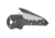 SOG Specialty Knives &amp; Tools 1.5 in. Folding Straight-Edge Drop Point Blade Key-Knife and File, Steel Handle, Black Finish KEY401CP-1397