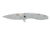 SOG Specialty Knives &amp; Tools Aegis FLK 3.38in Folding Knife, Stonewashed Drop Point Blade, Stainless Steel, 14-41-02-42