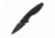 SOG Specialty Knives &amp; Tools Aegis TiNi Automatic Folding Knife, 0.13in AUS-8 Blade Steel, Overall length 8.25in, Black, Glass-Reinforced Nylon Handle AE02-BX