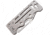 SOG Specialty Knives &amp; Tools Cash Card Folding Knife, 2.75in, 8Cr13MoV Stainless Steel Blade, Clip Point, Silver, Stainless Steel Handle, Silver, SOG-EZ1-CP