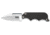 SOG Specialty Knives &amp; Tools Instinct Mini Fixed Blade Knife, 1.9in, 5Cr15MoV Blade, Clip Point, Black, Silver, Stainless Steel and G10 Handle, Silver, SOG-NB1002-CP