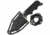 SOG Specialty Knives &amp; Tools Instinct Mini Fixed Blade Knife, 1.9in, 5Cr15MoV Blade, Clip Point, Black, Silver, Stainless Steel and G10 Handle, Silver, SOG-NB1002-CP