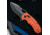 SOG Specialty Knives &amp; Tools Kiku XR LTE Folding Knife, 3.02in, CRYO CTS XHP Blade, Tanto, Blaze Orange, G10 Handle, Black, SOG-12-27-03-57