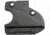 SOG Specialty Knives &amp; Tools Snarl Fixed Blade Knife, 2.3in, 9Cr18MoV Blade, Sheepsfoot, Silver, Silver Handle, Black, SOG-JB01K-CP