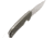 SOG Specialty Knives &amp; Tools TELLUS FX Knife, 4.2in, CRYO 440C Stainless Steel, Full Tang, Fixed Blade, Glass-Reinforced Nylon Handle, Olive Drab, 17-06-01-43